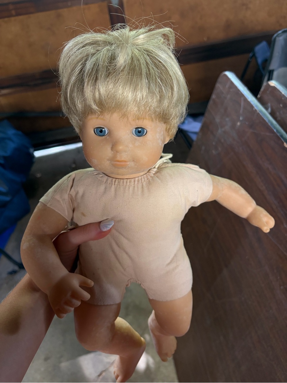 american girl doll babies will be cleaned when purchased (comes with both